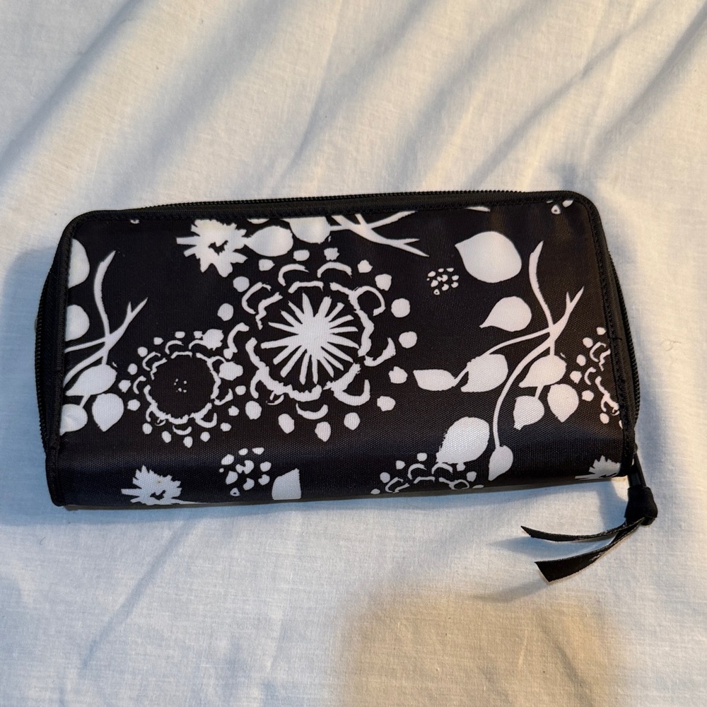 Chic Black and Pink Wallet